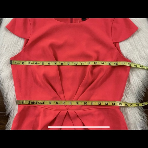 NWT J.Crew 8T Pink Pleated Dress in 365 Crepe - Picture 5 of 8